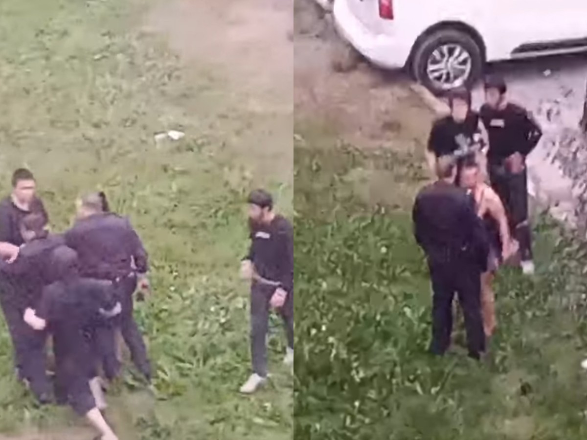 Пьяные мигранты атакуют полицию в Нефтеюганске: шокирующее видео инцидента0