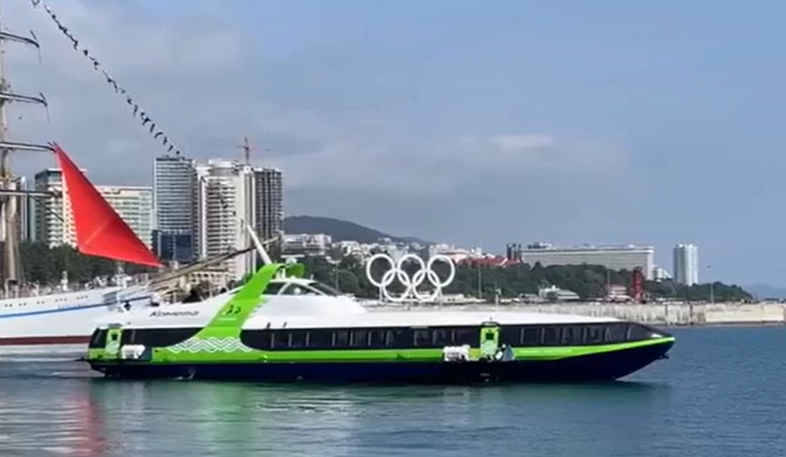 «Комета» между Сочи и Сухумом будет курсировать до октября