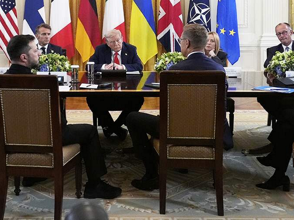 Трамп унизил европейских лидеров на встрече в Белом доме: подробности из СМИ0