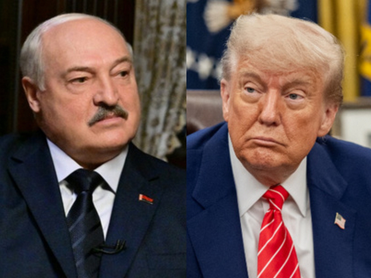 Трамп провел телефонный разговор с Лукашенко накануне саммита с Путиным0