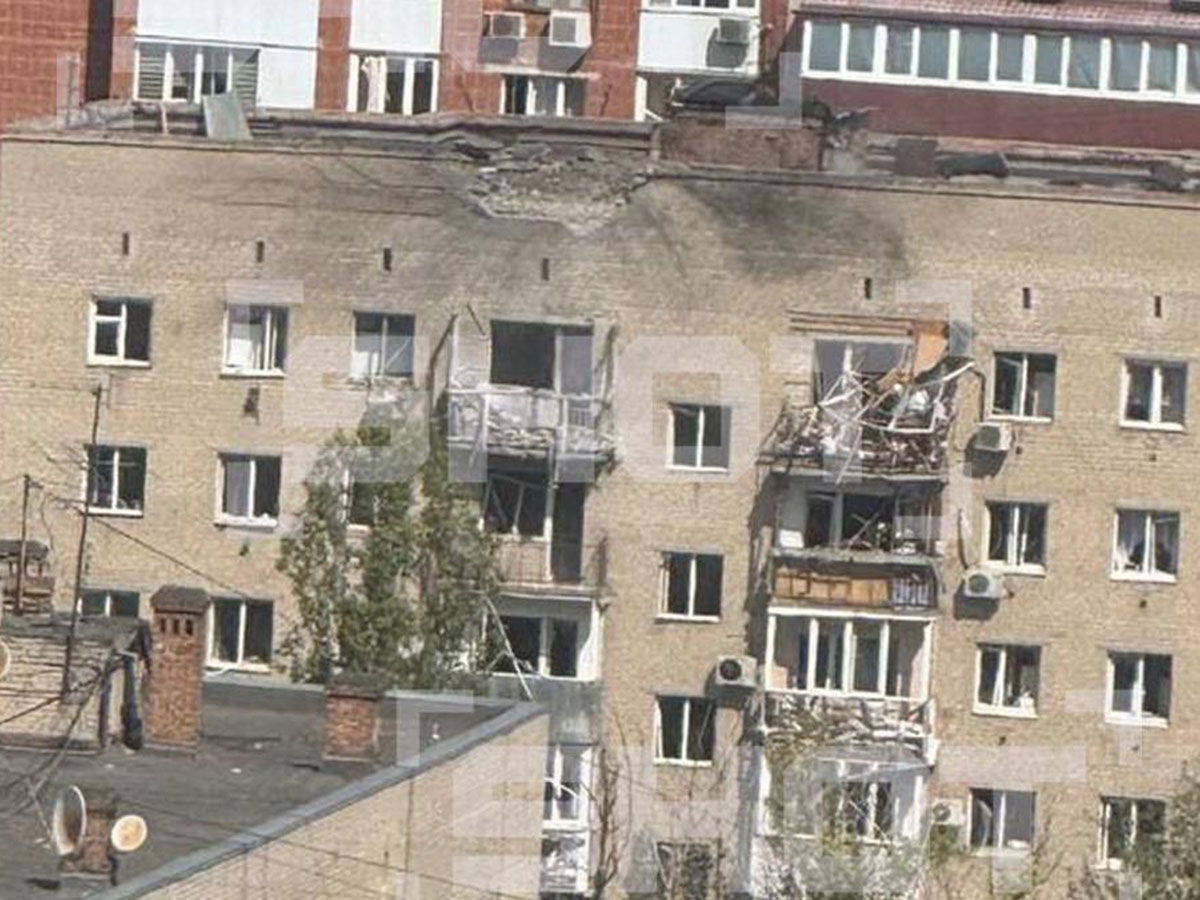 Удар БПЛА ВСУ по многоэтажке в Ростове-на-Дону: видео момента атаки0