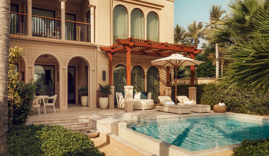 Лето на мавританском вайбе: оазис и роскошная ривьера One&amp;Only The Palm 5*