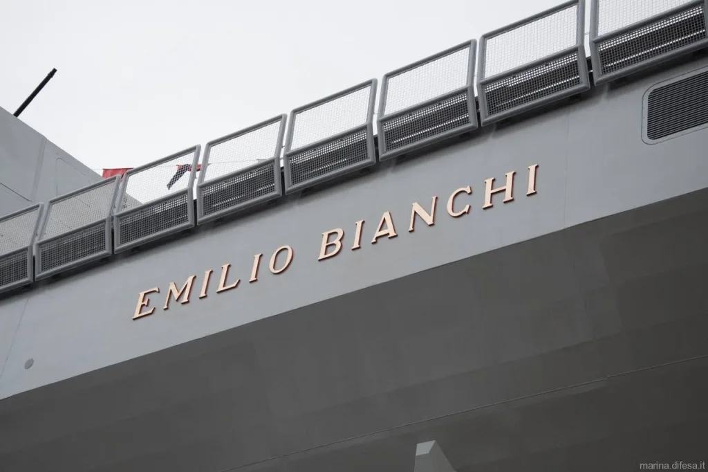Итальянское судостроительное объединение Fincantieri рапортует, что десятый фрегат FREMM (б.н. F 589) «Emilio Bianchi» был передан ВМС Италии