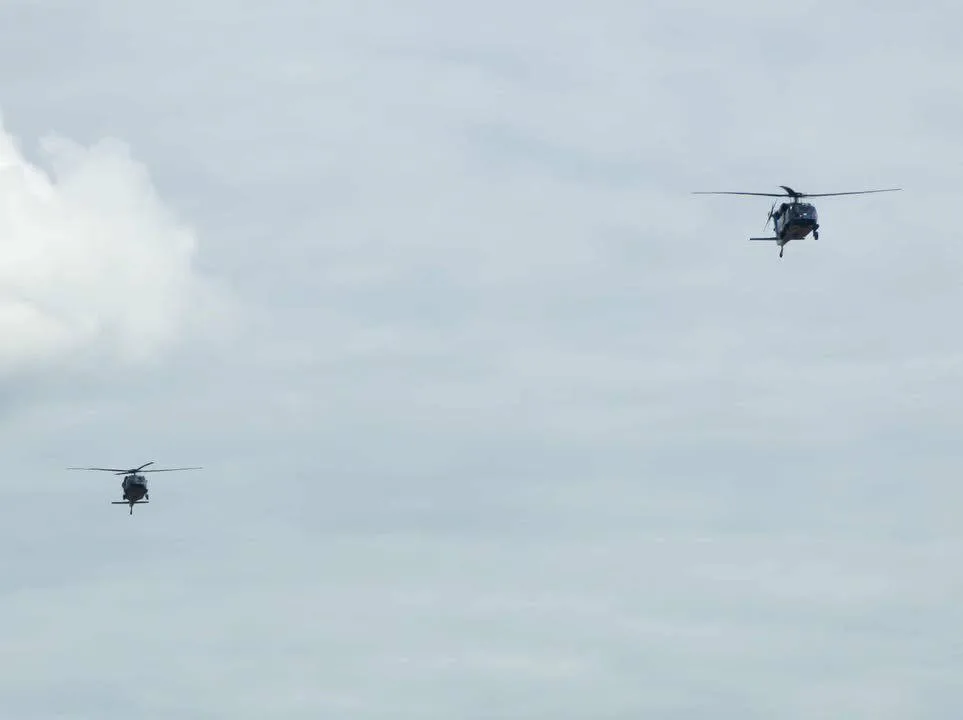 Оба вертолёта UH-60A Black Hawk ГУР Украины 25 августа были замечены над территорией Польши местными авиаспотерами
