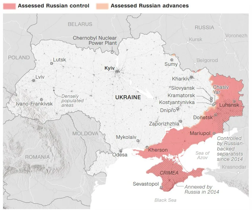 Летнее наступление ВС РФ оборачивается нарастающим кризисом для Украины