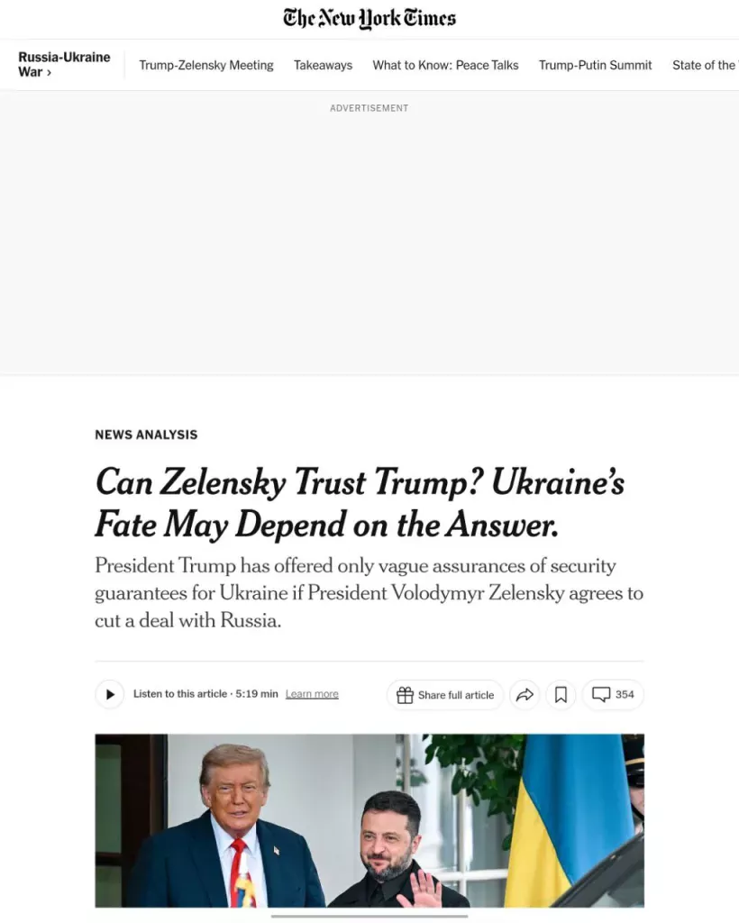 Прессу держат в потемках: как в США и мире отреагировали на переговоры Трампа и Зеленского?