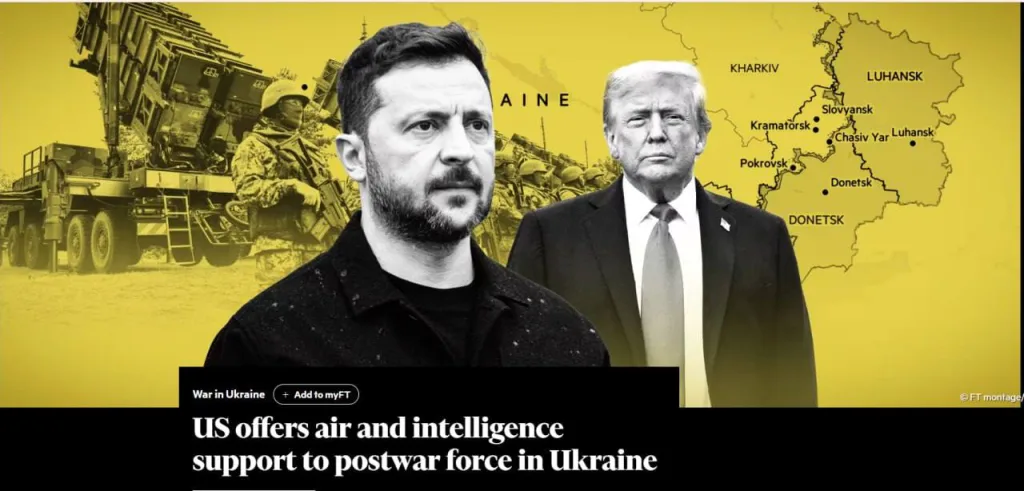 Гарантии безопасности Украине могут включать демилитаризованную зону, которую будут патрулировать войска третьей страны, согласованной Украиной и Россией