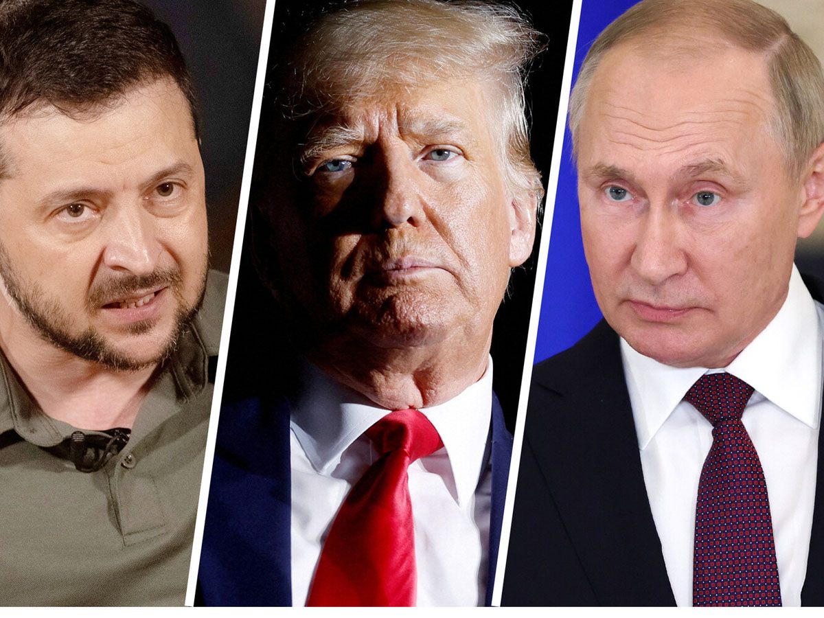 Зеленский прокомментировал намерение Трампа встретиться с Путиным0