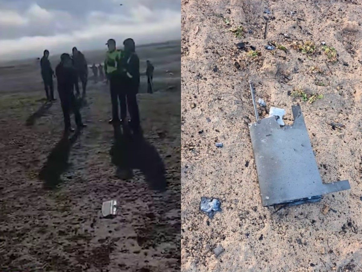 Украинский БПЛА, запущенный в Волгоградской области, упал на территории Казахстана0