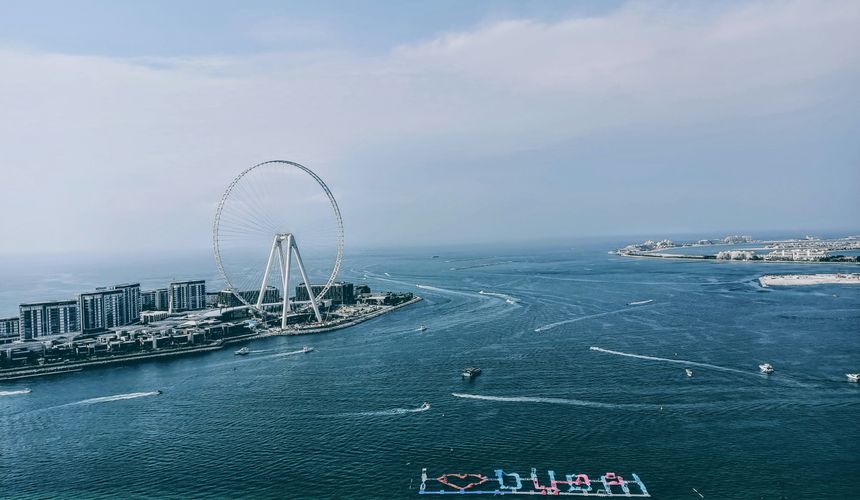Реконструкция пляжа в районе JBR в Дубае завершена досрочно
