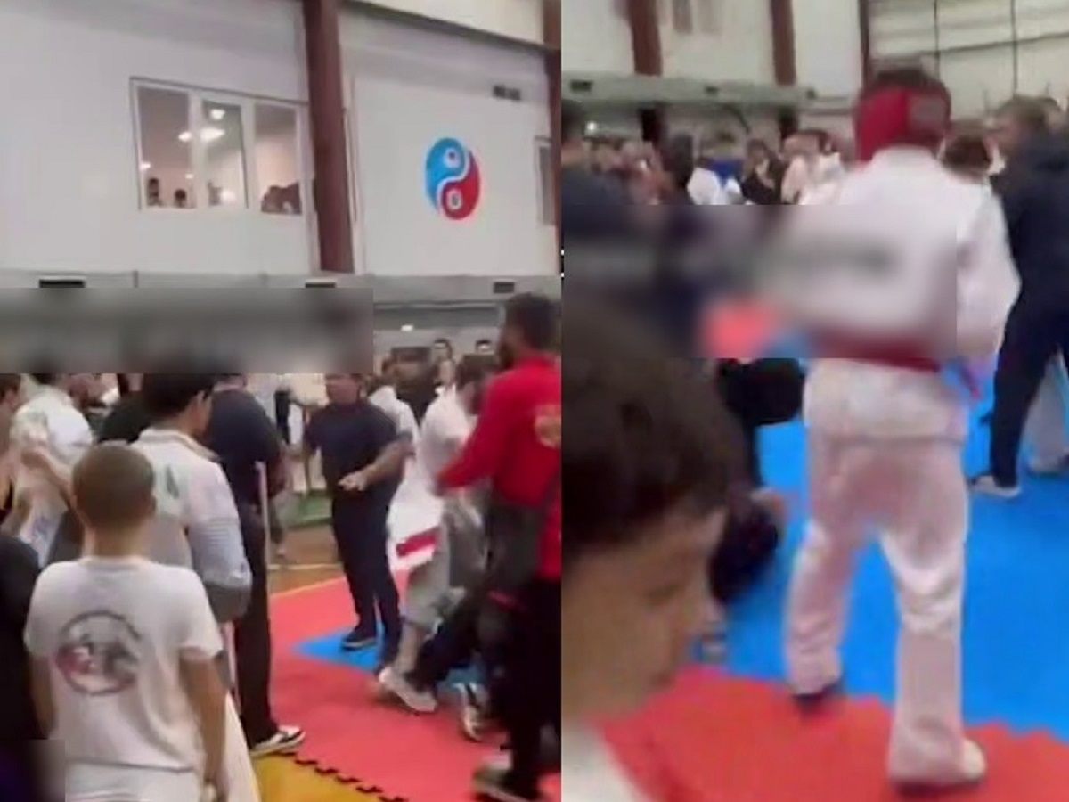 Массовая драка на чемпионате ХМАО по рукопашному бою: видео инцидента стало вирусным0