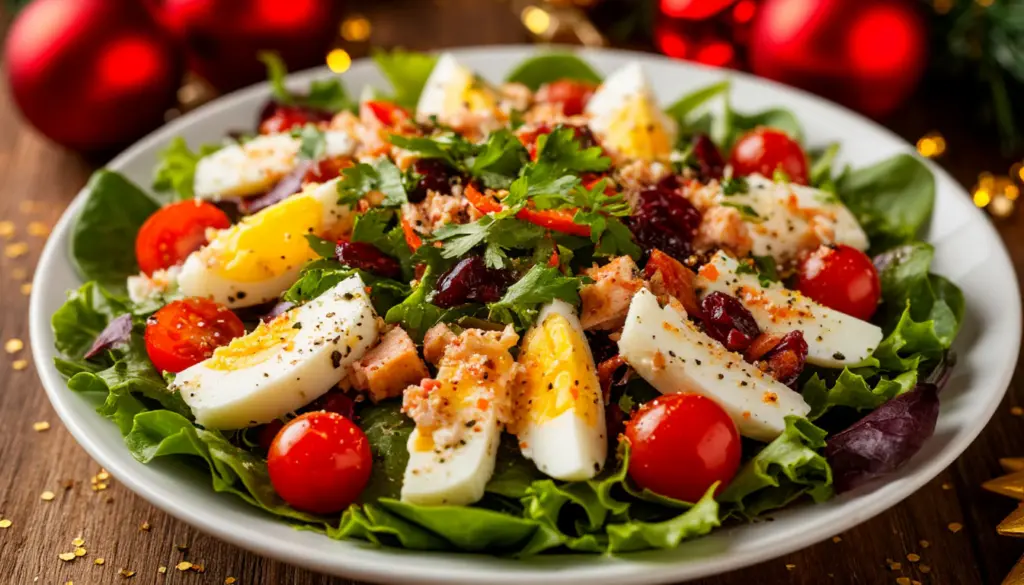 Новогодний салат с селедкой и свеклой на новый лад вместо привычной «шубы» — уходит со стола первым