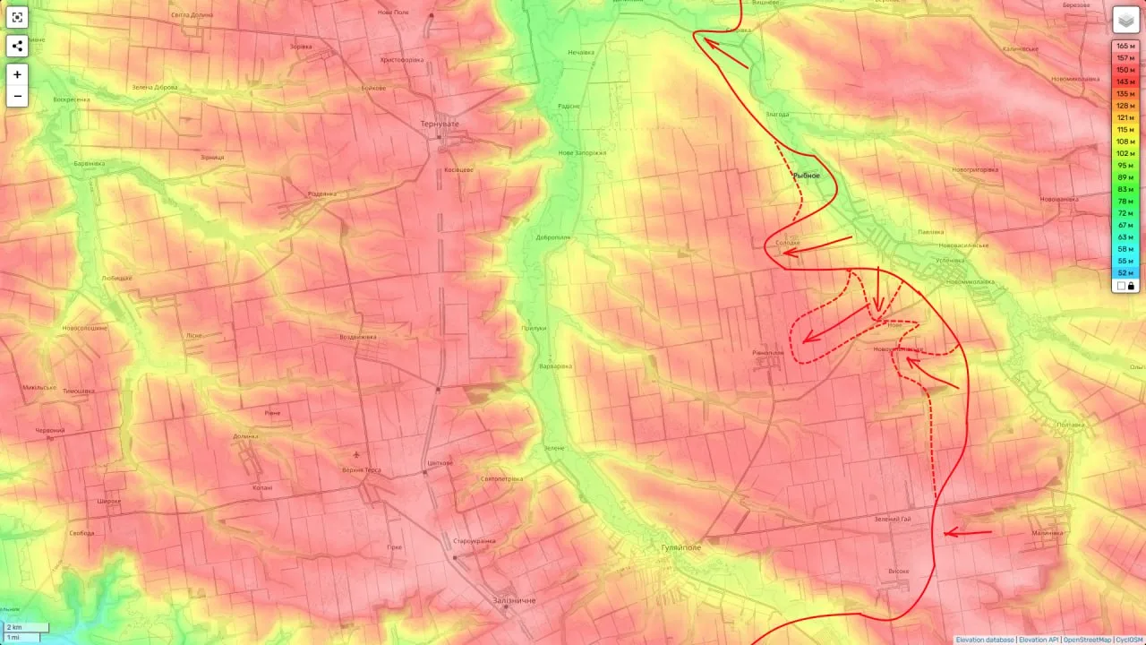 Юрий Подоляка — Гуляйпольское направление на вечер (09.11.25): рывок группировки «Восток» на Ровнополье