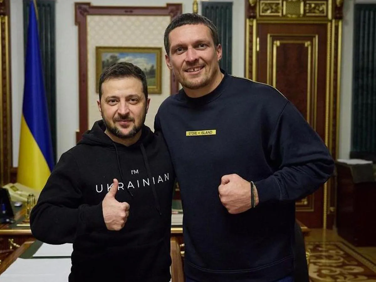 Подоляка: Британия способна выдвинуть боксера Усика на пост президента Украины0