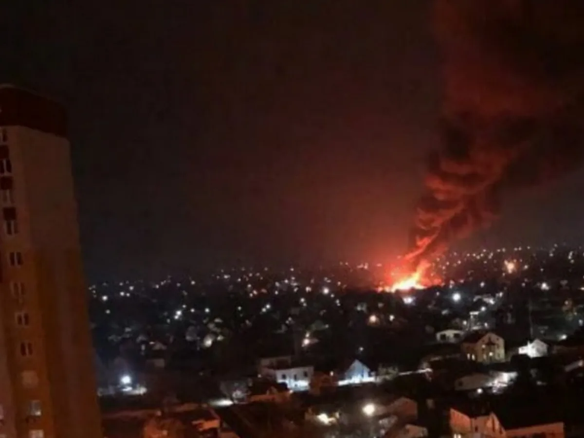 Киев и Одесса в огне: 64 «Кинжала», «Герани» и «Искандеры» разрушают тыл Украины0