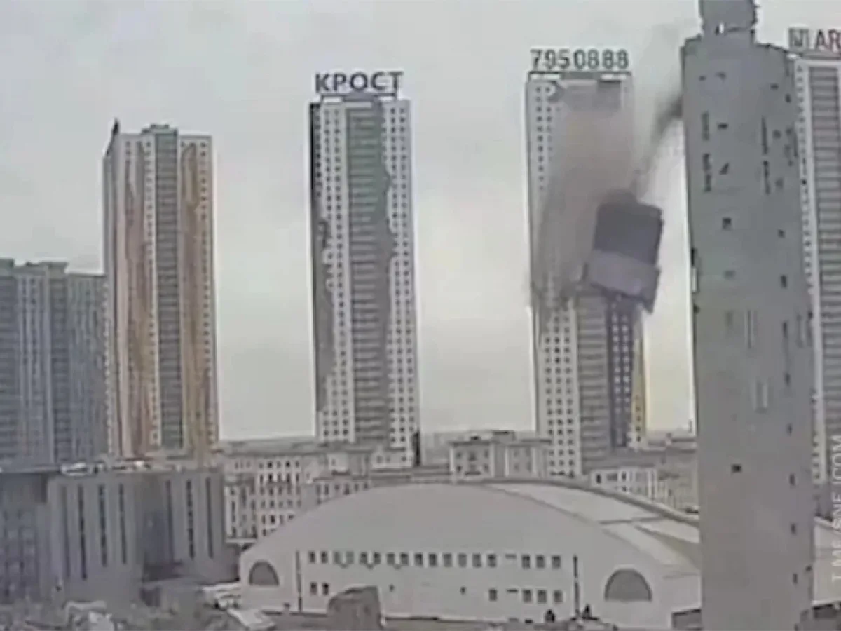 Снос горнолыжного комплекса в Красногорске привел к повреждению 140 автомобилей видео с инцидентом стало доступно0