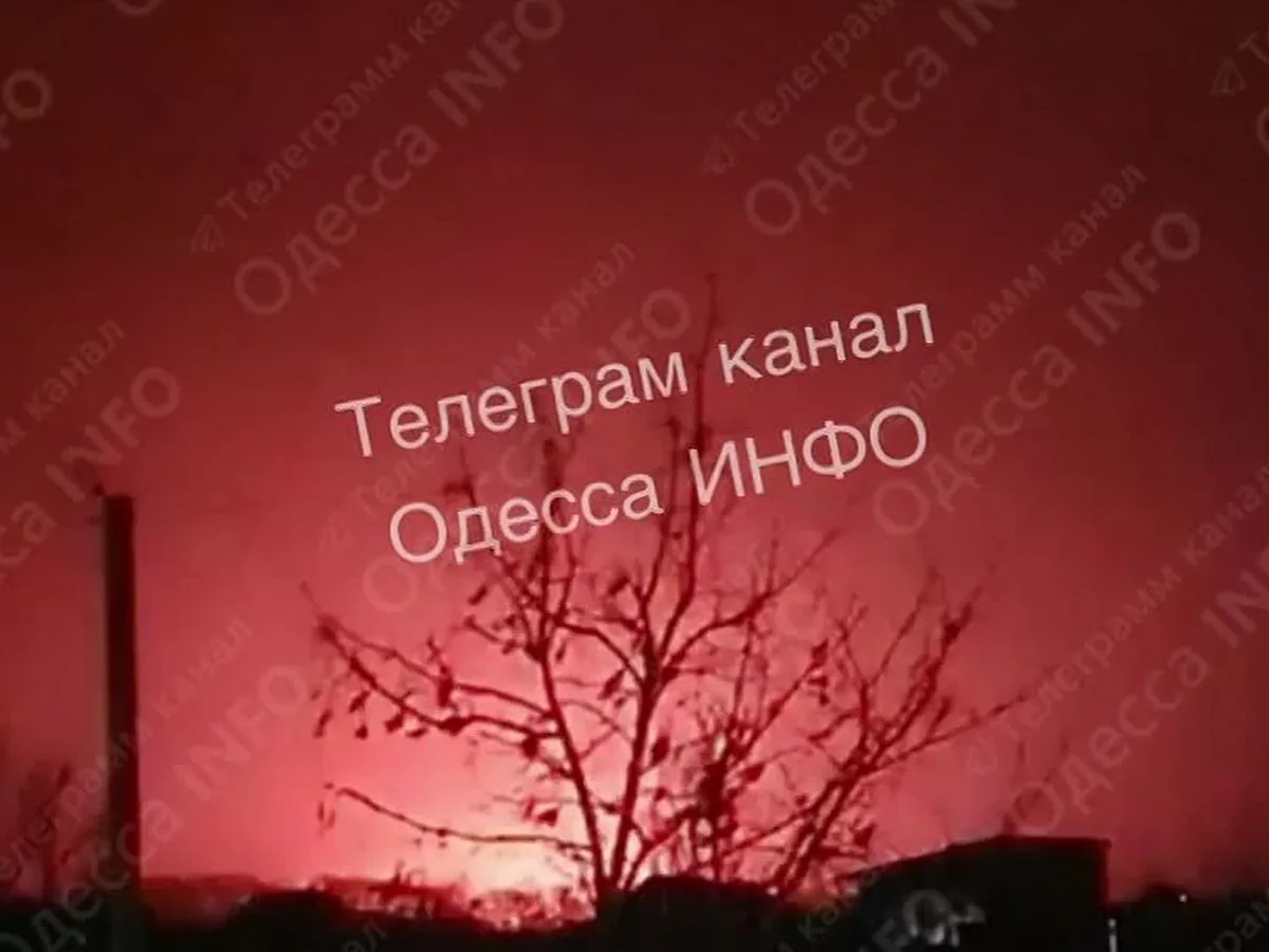 16 российских беспилотников разрушили автомобильный завод в Черноморске0
