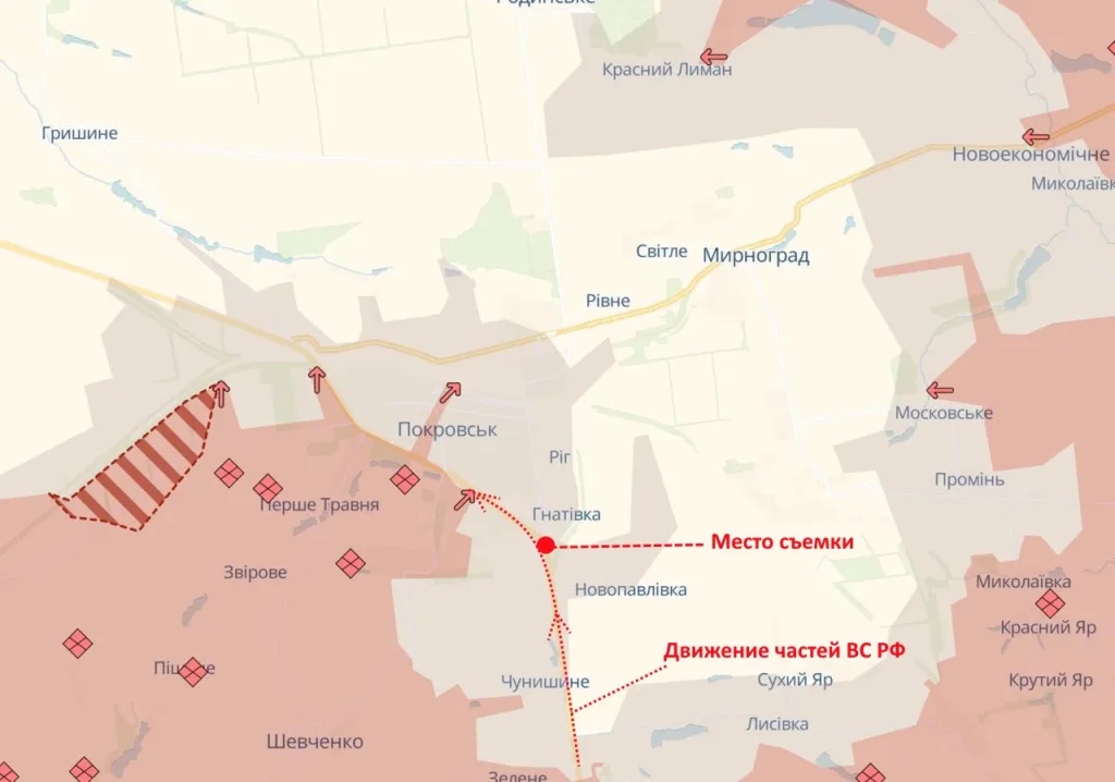 Юрий Подоляка — О чем еще говорит видео захода (на технике) частей ВС РФ в Покровск