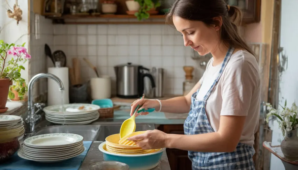 Преобразила мытье посуды в спа-процедуру: одно недорогое средство — и руки остаются мягкими, а ногти становятся прочными как бетон