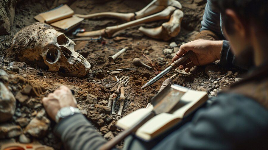 Обнаружены данные об исчезнувшем виде людей, хоронившем предков0