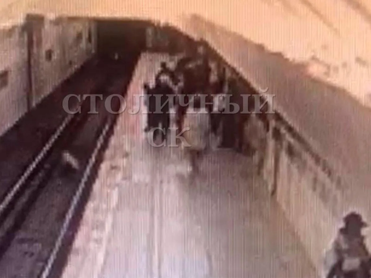 В московском метро пенсионерка столкнула 13-летнюю девочку на рельсы0