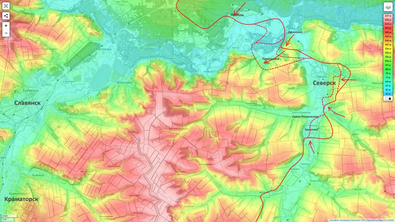 Юрий Подоляка — Северское направление на 12.00 21.11.25: Звановка