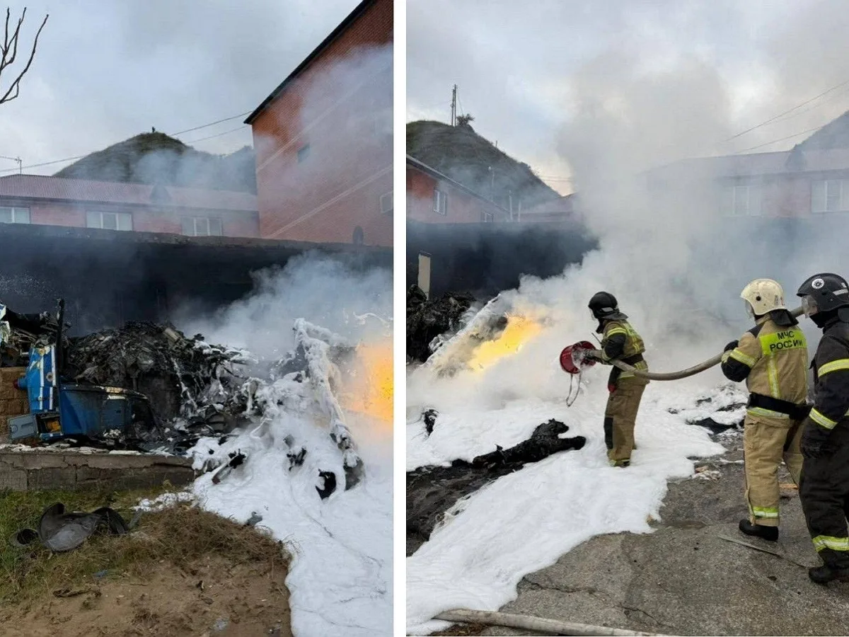 Четыре человека погибли в результате крушения вертолета в Дагестане0
