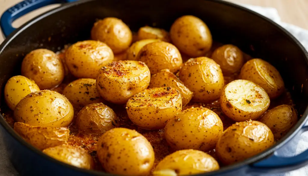 Нежная картошка в духовке к Новому году: быстро готовится и исчезает за один вечер