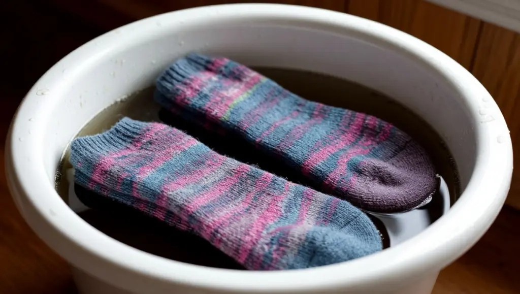 Хозяйки раскрыли секрет с содой и уксусом, который вернет носкам новый вид и сэкономит деньги