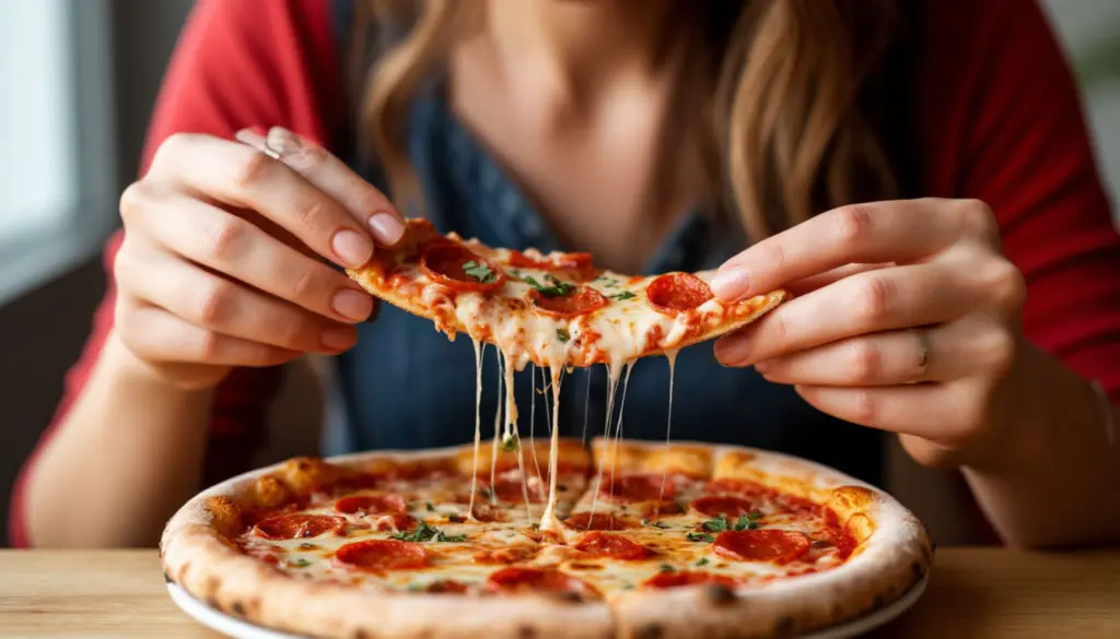 Легкая пицца за считанные минуты: готовится легко и быстро без замешивания и выпекания в духовке