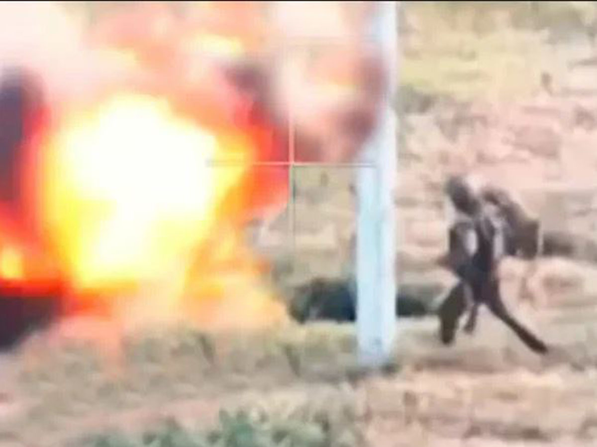 Российский «Нео» успешно отбился от атаки семи украинских дронов на видео0