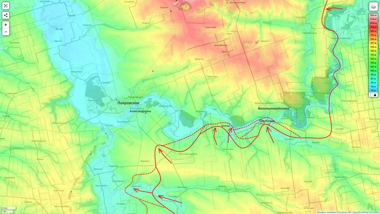 Юрий Подоляка — Покровское (Днепропетровская область) направление на 12.00 14.11.25: Орестополь