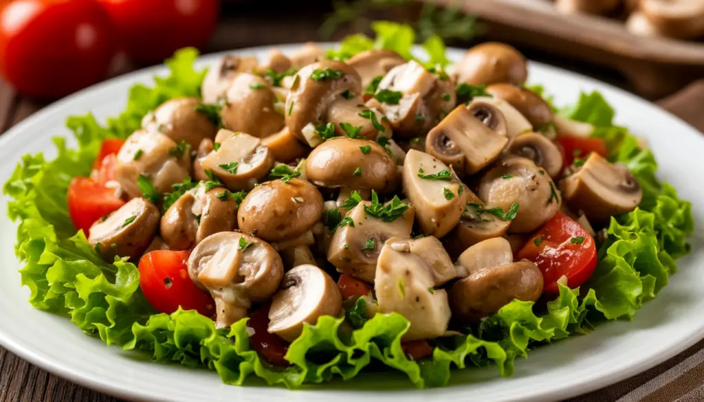 Салат «Грибная Поляна»: невероятно вкусное и эффектное блюдо для праздников