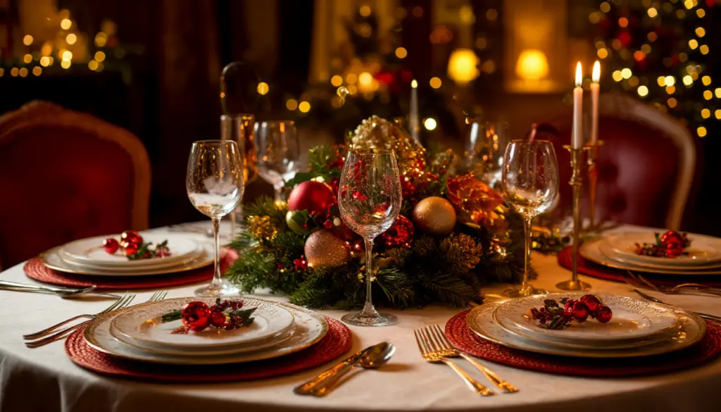 Как накрыть новогодний стол в честь Красной Огненной Лошади: идеи для угощений и украшений