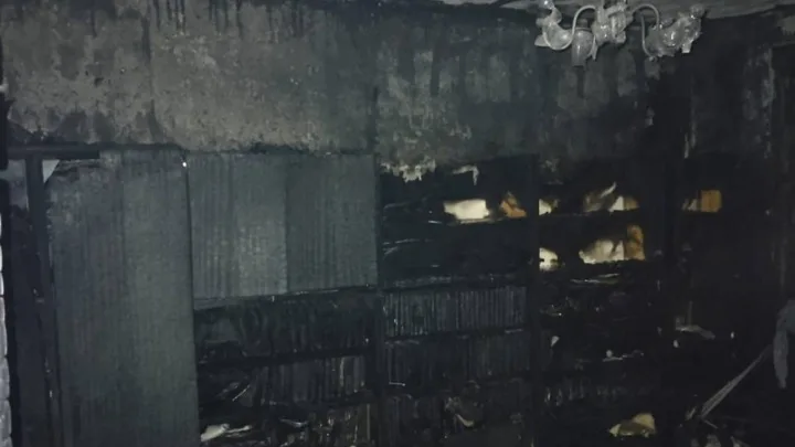 В Лефортово при пожаре погибли мужчина и пострадала пожилая женщина