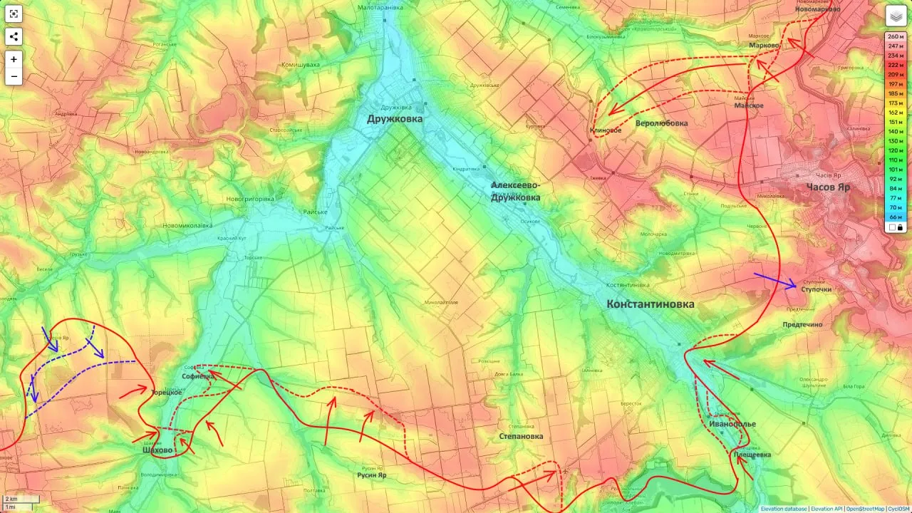 Юрий Подоляка — Константиновское направление на 01.12.25: Клиновое