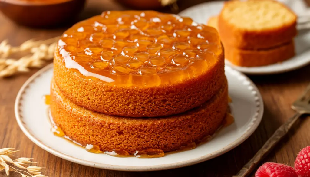 Нежный торт с медовыми коржами без яиц и молока: легкий рецепт, похожий на «медовик»