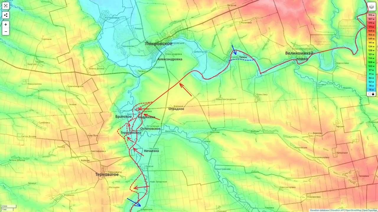 Юрий Подоляка — Гуляйпольское направление (на утро 15.12.25): Варваровка, рубеж реки Ганчур