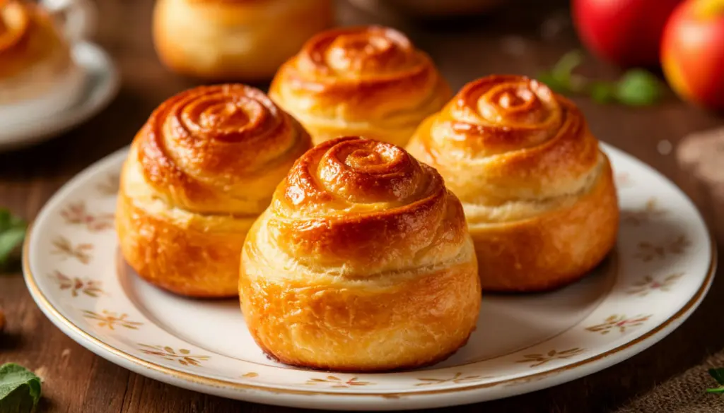 Нежные творожные розочки: ароматные, воздушные, с насыщенной начинкой и молочным покрытием