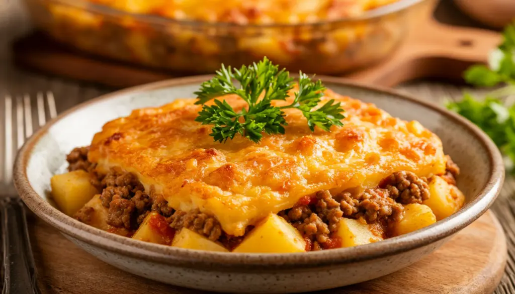 Как быстро приготовить запеканку из фарша и овощей, когда нет желания готовить