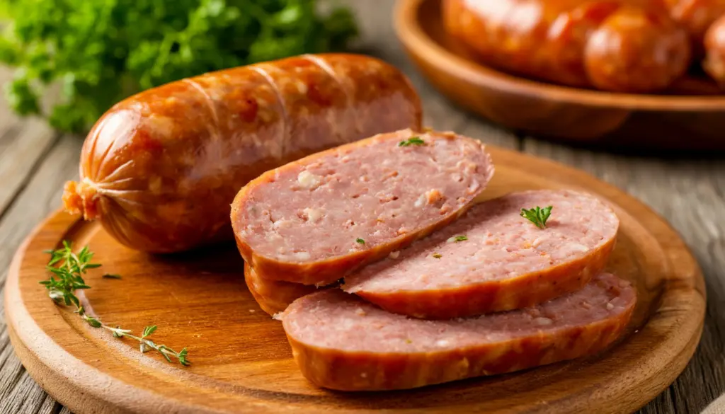 Куриная колбаса «в бутылке»: легкое, диетическое и без избыточного жира блюдо