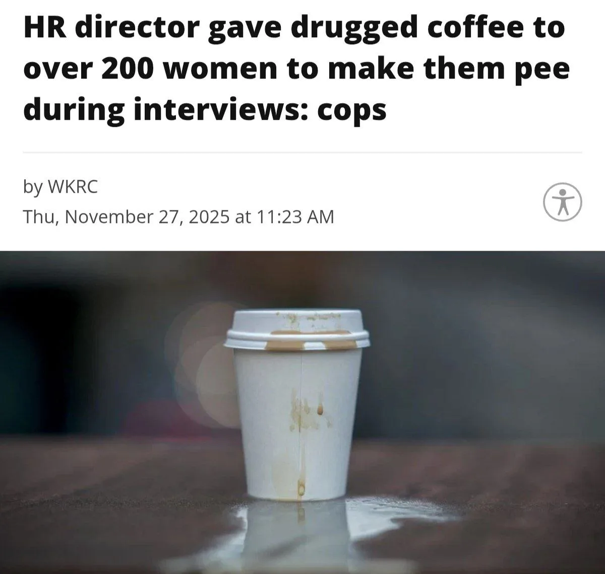 Чиновник подмешивал мочегонное женщинам на собеседованиях — ему нравилось смотреть, как кандидатки мочатся у него на глазах